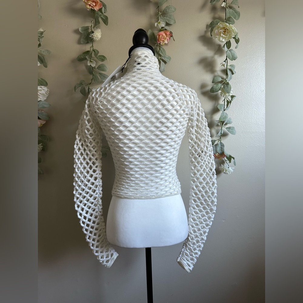 Alaia Cage High-Neck Top - Picture 5 of 9
